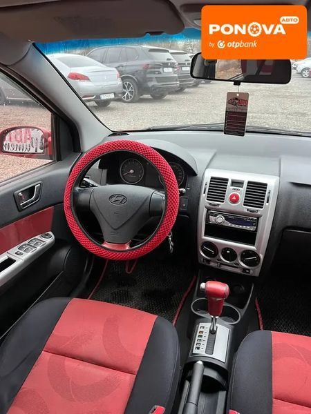 Hyundai Getz, 2007 р., Бензин, 188 тис. км, Хетчбек, Червоний, Черкаси AT-10412354 фото