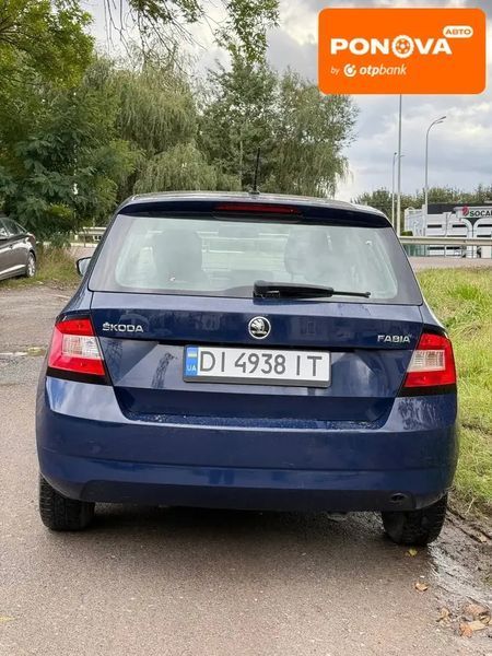 Skoda Fabia, 2017 р., Газ пропан-бутан / Бензин, 147 тис. км, Хетчбек, Синій, Львів AT-10403025 фото