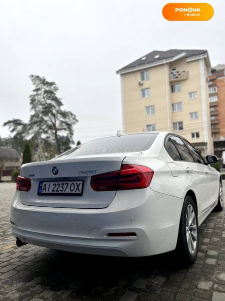 BMW 3 Series, 2016, Бензин, 2 л., 102 тыс. км, Седан, Белый, Ірпінь Cars-Pr-68675 фото