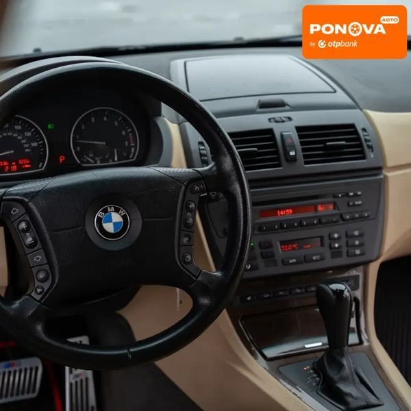 BMW X3, 2004 р., Газ пропан-бутан / Бензин, 416 тис. км, Позашляховик / Кросовер, Чорний, Дніпро (Дніпропетровськ) AT-10411543 фото