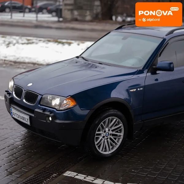 BMW X3, 2004 р., Газ пропан-бутан / Бензин, 416 тис. км, Позашляховик / Кросовер, Чорний, Дніпро (Дніпропетровськ) AT-10411543 фото