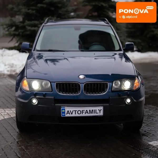 BMW X3, 2004 р., Газ пропан-бутан / Бензин, 416 тис. км, Позашляховик / Кросовер, Чорний, Дніпро (Дніпропетровськ) AT-10411543 фото