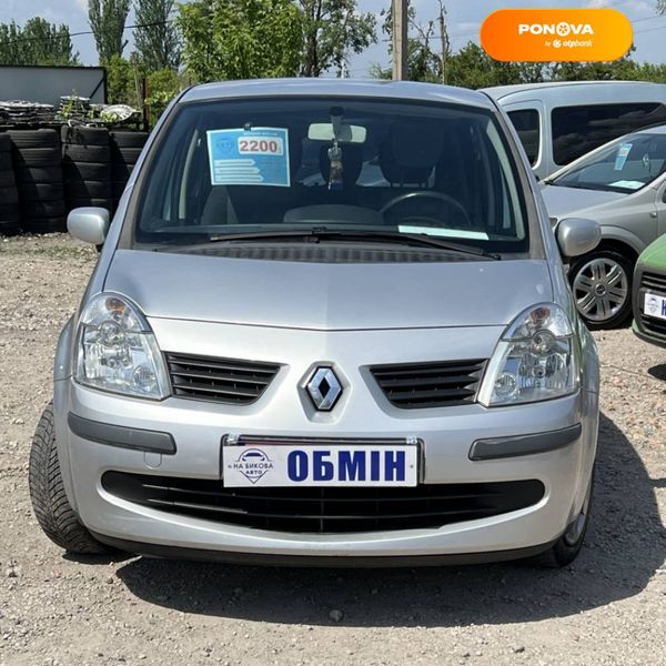 Renault Modus, 2006, Бензин, 1.6 л., 237 тис. км, Хетчбек, Сірий, Кривий Ріг 26000 фото