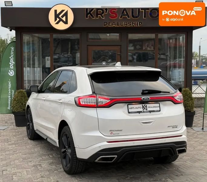 Ford Edge, 2018 г., Бензин, 123 тыс. км, Внедорожник / Кроссовер, Белый, Харьков AT-10418317 фото