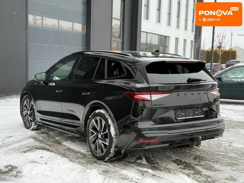 Skoda Enyaq iV, 2022 р., Електро, 172 тис. км, Позашляховик / Кросовер, Чорний, Городок AT-10408734 фото
