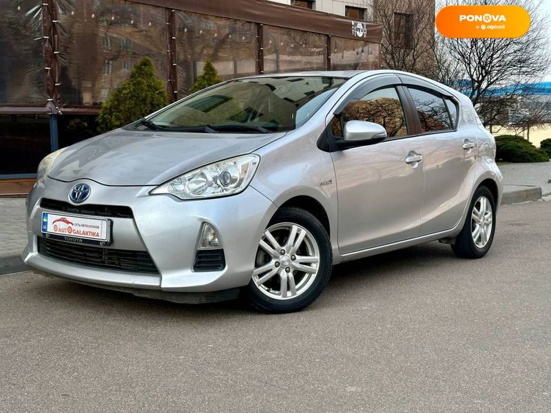 Toyota Aqua, 2013, Гибрид (HEV), 1.5 л., 112 тыс. км, Хетчбек, Серый, Одесса 22616 фото