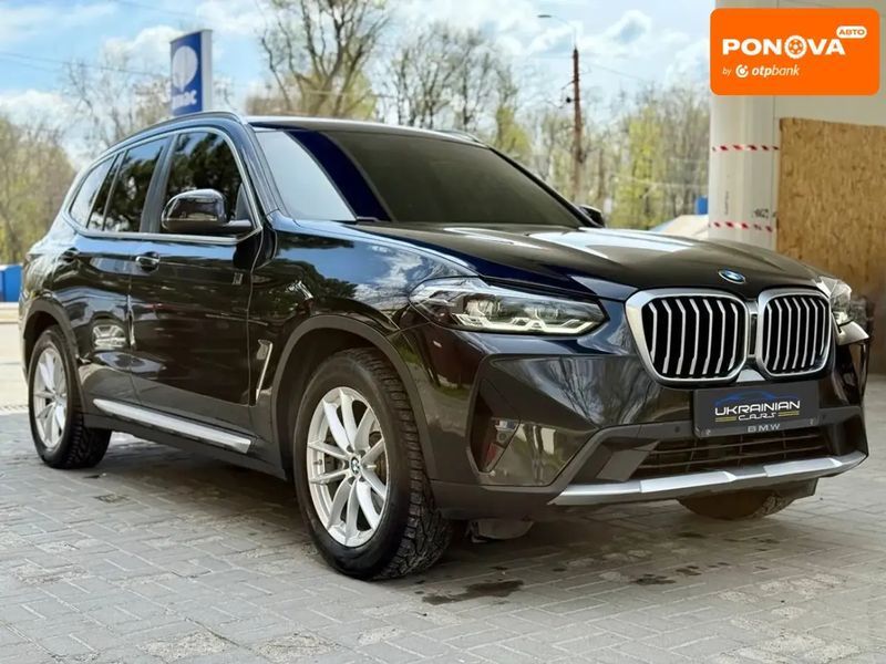 BMW X3, 2022 р., Дизель, 55 тис. км, Позашляховик / Кросовер, Чорний, Дніпро (Дніпропетровськ) AT-10418063 фото