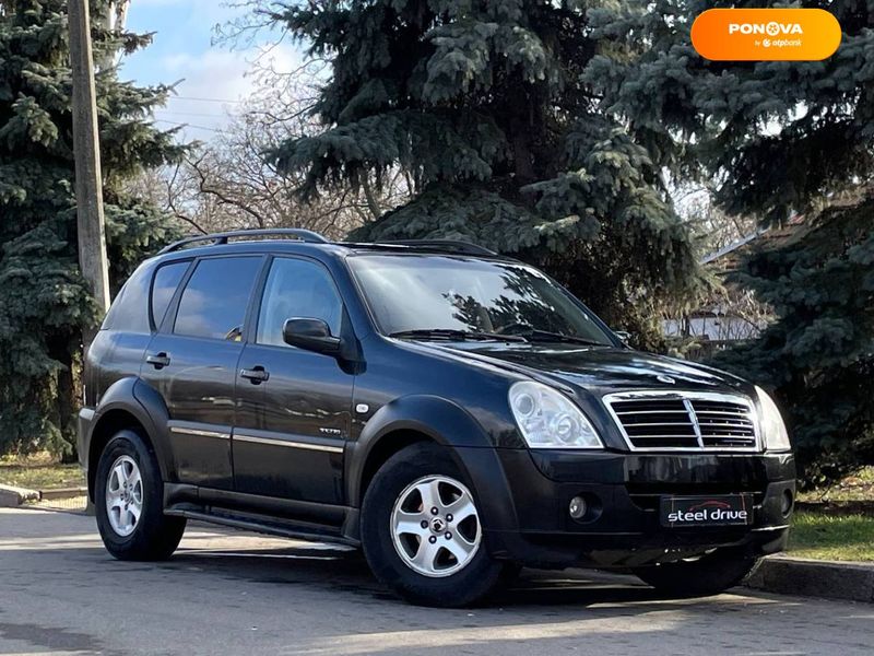 SsangYong Rexton, 2007, Дизель, 2.7 л., 201 тис. км, Позашляховик / Кросовер, Чорний, Миколаїв 11917 фото