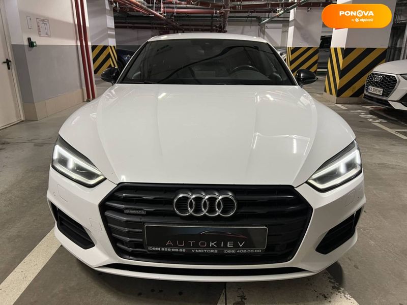 Audi A5 Sportback, 2017, Дизель, 2 л., 149 тис. км, Купе, Білий, Київ 42260 фото