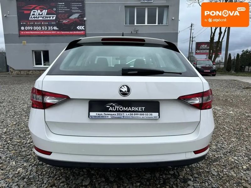Skoda Superb, 2016 р., Дизель, 195 тис. км, Універсал, Білий, Івано-Франківськ AT-10414733 фото