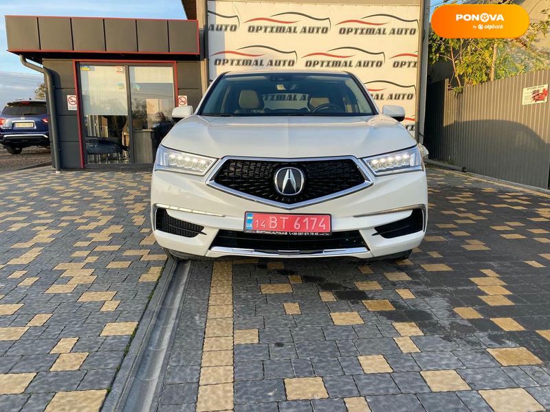 Acura MDX, 2018, Гибрид (HEV), 3 л., 103 тыс. км, Внедорожник / Кроссовер, Белый, Львов 43684 фото