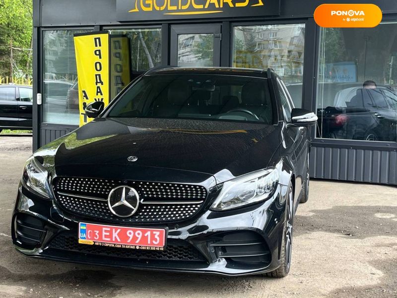 Mercedes-Benz C-Class, 2019, Дизель, 2 л., 218 тис. км, Універсал, Чорний, Львів 45014 фото