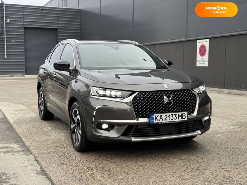 DS 7 Crossback, 2020, Дизель, 2 л., 67 тис. км, Позашляховик / Кросовер, Сірий, Київ 42402 фото