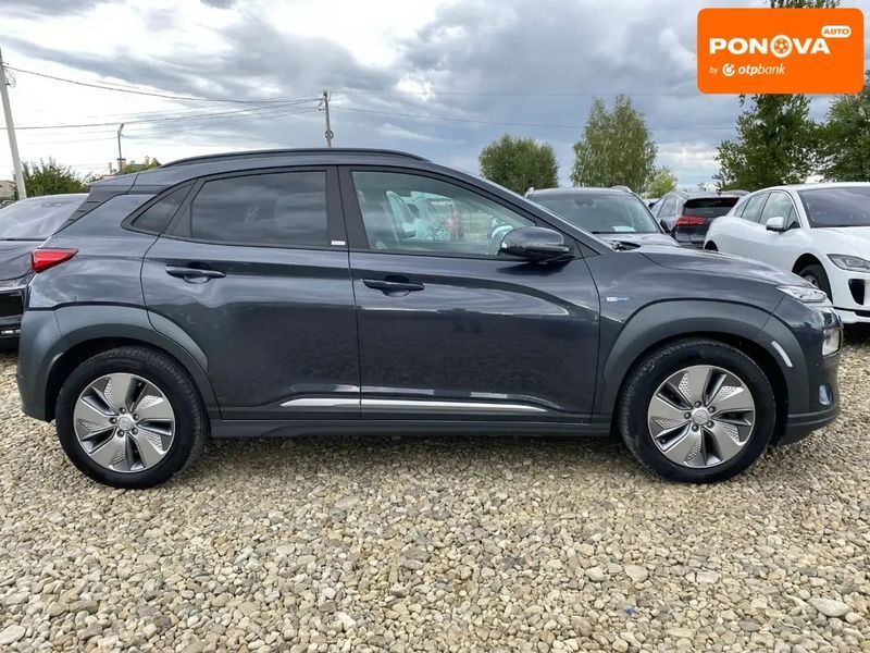 Hyundai Kona, 2020 г., Електро, 69 тыс. км, Внедорожник / Кроссовер, Серый, Сопошин AT-10399932 фото