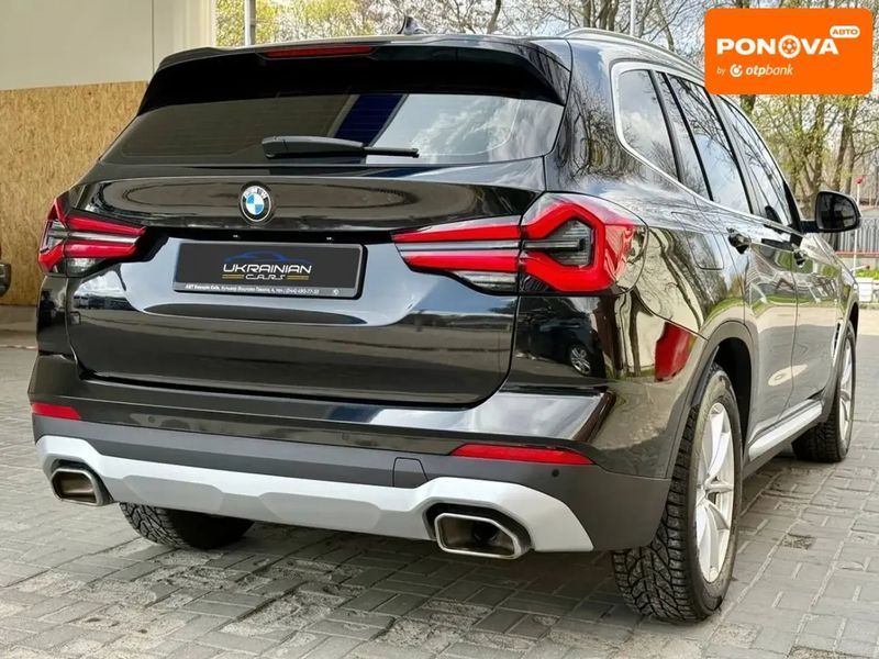 BMW X3, 2022 р., Дизель, 55 тис. км, Позашляховик / Кросовер, Чорний, Дніпро (Дніпропетровськ) AT-10418063 фото