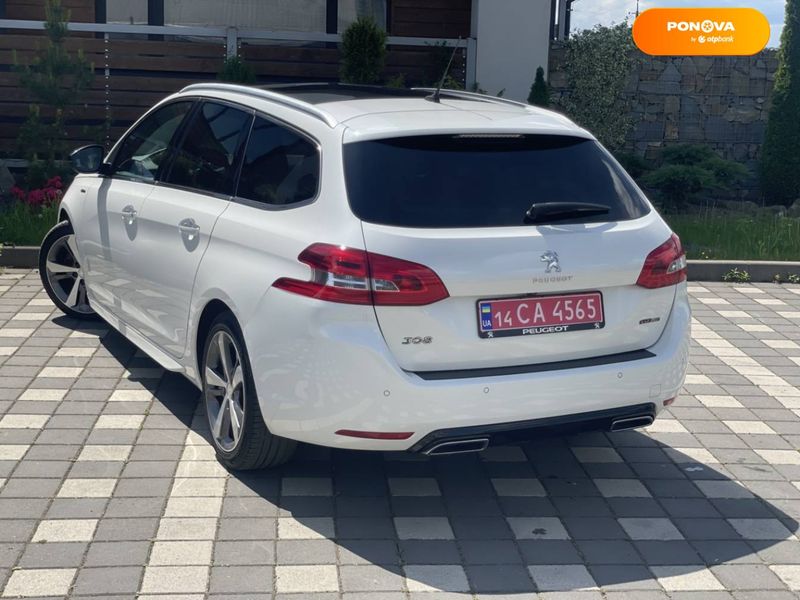 Peugeot 308, 2015, Дизель, 1.56 л., 177 тис. км, Універсал, Білий, Львів Cars-Pr-63676 фото