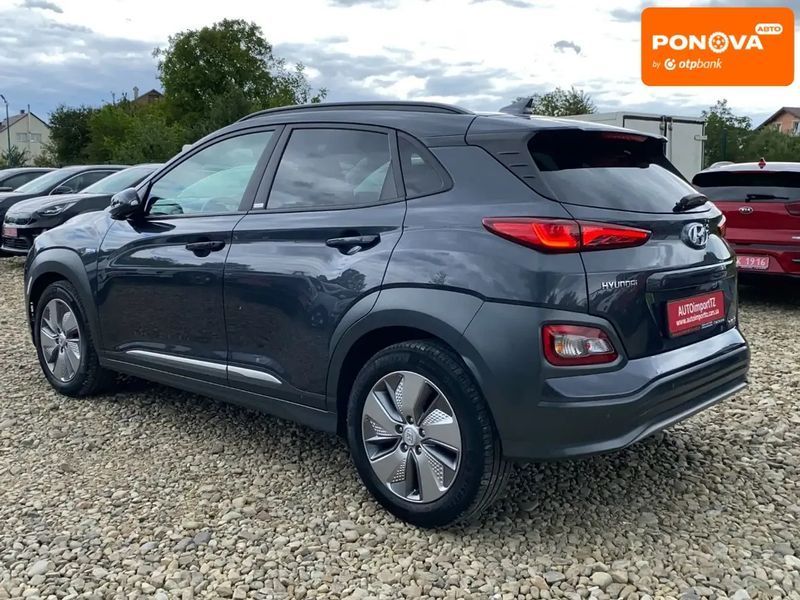 Hyundai Kona, 2020 г., Електро, 69 тыс. км, Внедорожник / Кроссовер, Серый, Сопошин AT-10399932 фото