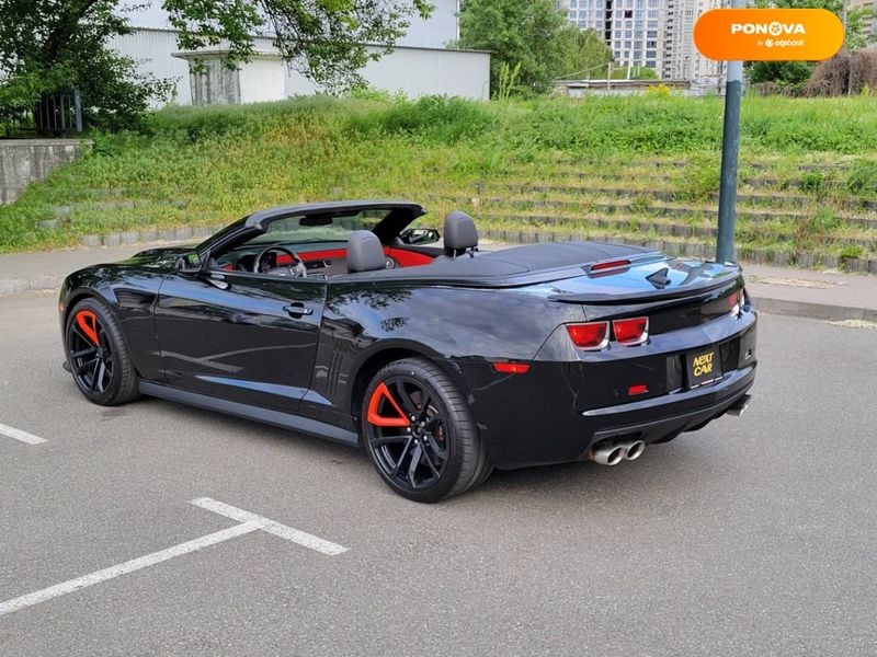 Chevrolet Camaro, 2014, Бензин, 6.16 л., 62 тис. км, Кабріолет, Чорний, Київ 47798 фото