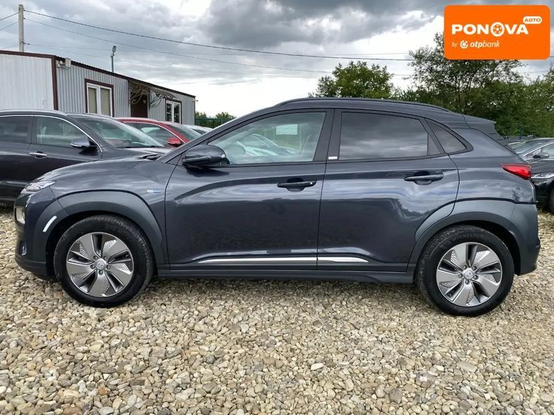 Hyundai Kona, 2020 г., Електро, 69 тыс. км, Внедорожник / Кроссовер, Серый, Сопошин AT-10399932 фото