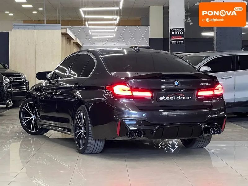 BMW 5 Series, 2018 р., Гібрид (HEV), 119 тис. км, Седан, Сірий, Миколаїв AT-10416867 фото