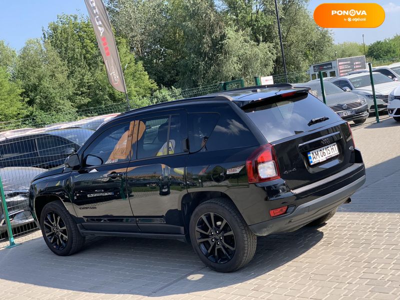 Jeep Compass, 2015, Газ пропан-бутан / Бензин, 2.36 л., 141 тис. км, Позашляховик / Кросовер, Чорний, Бердичів 109187 фото