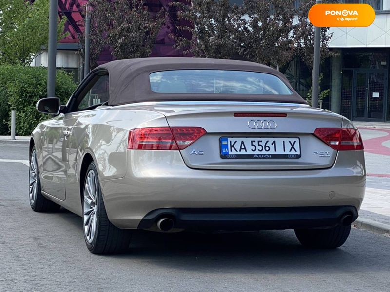 Audi A5, 2010, Бензин, 1.98 л., 170 тыс. км, Кабриолет, Коричневый, Киев Cars-Pr-66747 фото