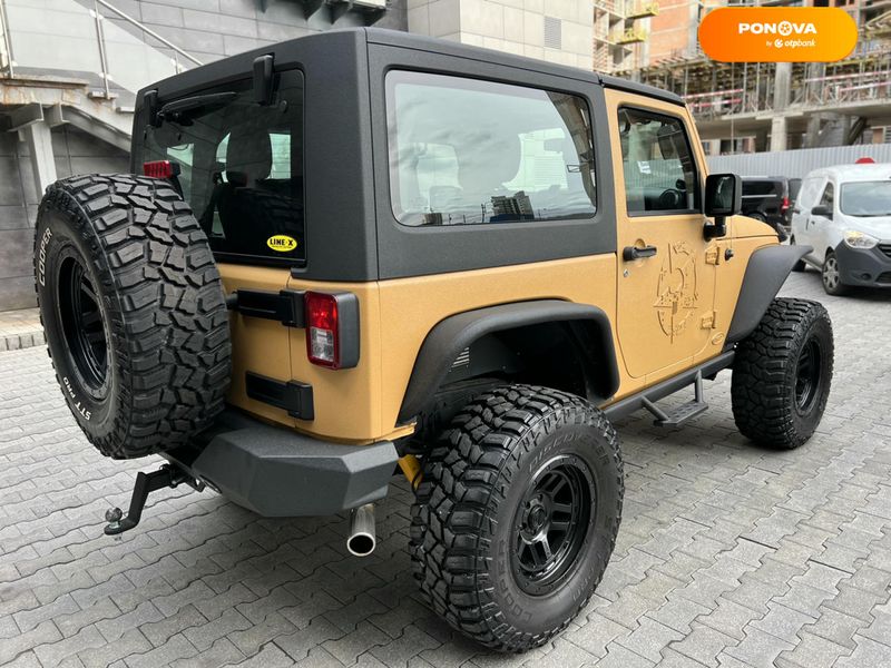 Jeep Wrangler, 2012, Бензин, 3.6 л., 85 тис. км, Позашляховик / Кросовер, Бежевий, Київ 103354 фото