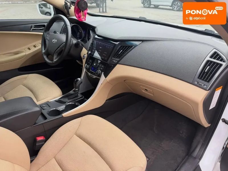 Hyundai Sonata, 2014 г., Гібрид (MHEV), 112 тыс. км, Седан, Белый, Днепр (Днепропетровск) AT-10418051 фото