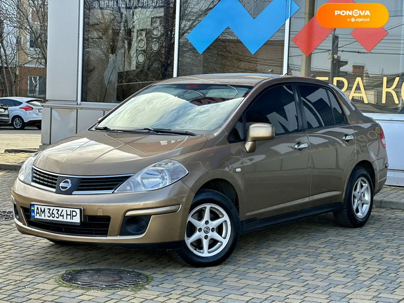 Nissan TIIDA, 2007, Дизель, 1.5 л., 270 тис. км, Седан, Коричневий, Одеса 41871 фото