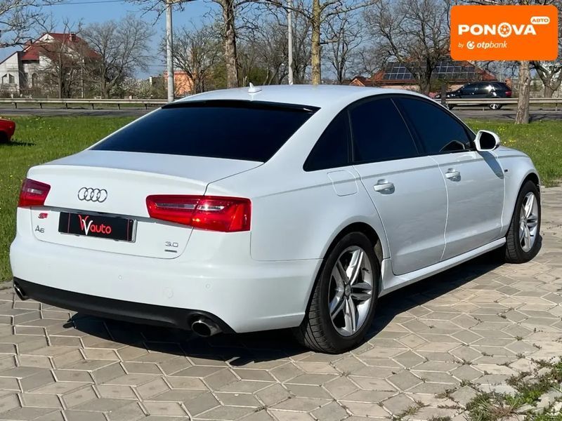 Audi A6, 2012 р., Бензин, 190 тис. км, Седан, Білий, Миколаїв AT-10415275 фото