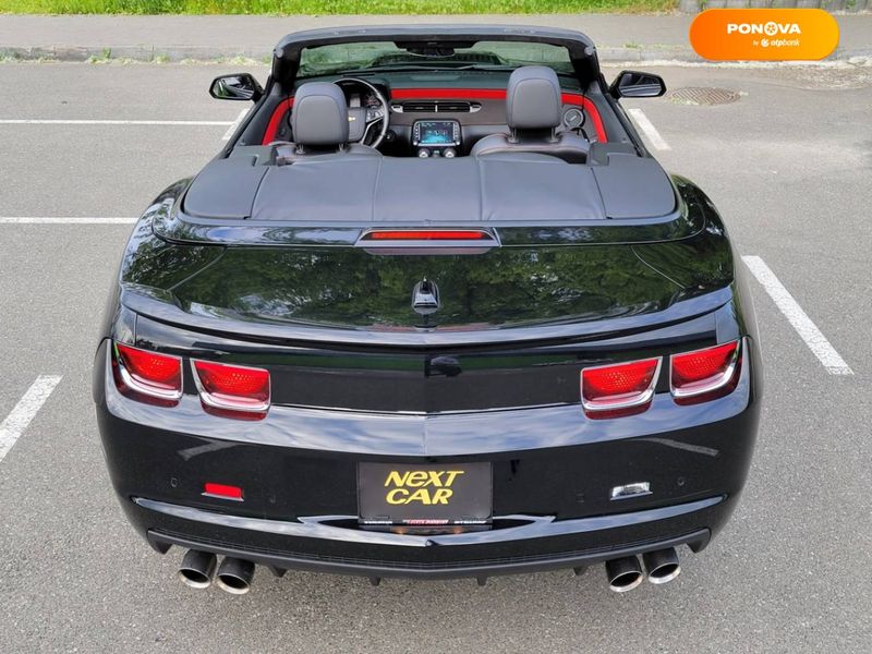 Chevrolet Camaro, 2014, Бензин, 6.16 л., 62 тис. км, Кабріолет, Чорний, Київ 47798 фото