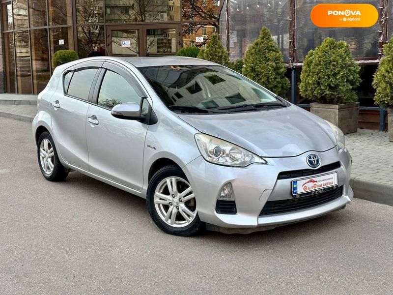 Toyota Aqua, 2013, Гибрид (HEV), 1.5 л., 112 тыс. км, Хетчбек, Серый, Одесса 22616 фото