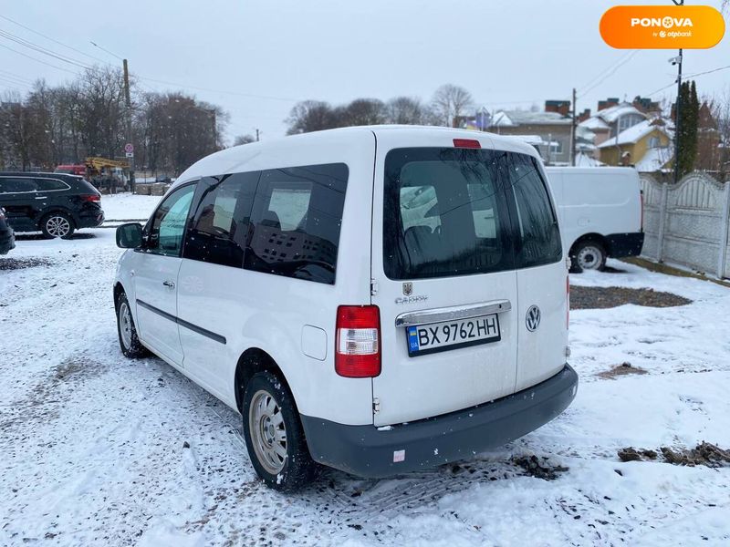 Volkswagen Caddy пасс., 2009, Дизель, 1.9 л., 322 тыс. км, Белый, Хмельницкий 4896 фото