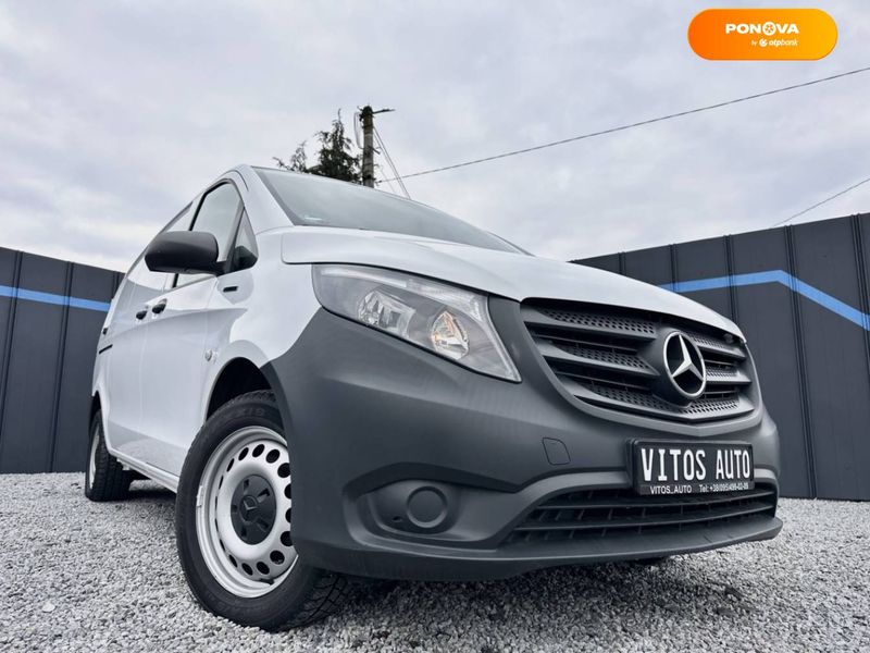 Mercedes-Benz eVito, 2019, Електро, 13 тыс. км, Вантажний фургон, Белый, Луцк 43215 фото