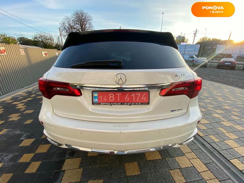 Acura MDX, 2018, Гибрид (HEV), 3 л., 103 тыс. км, Внедорожник / Кроссовер, Белый, Львов 43684 фото