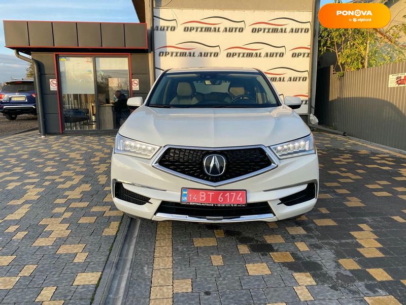 Acura MDX, 2018, Гибрид (HEV), 3 л., 103 тыс. км, Внедорожник / Кроссовер, Белый, Львов 43684 фото