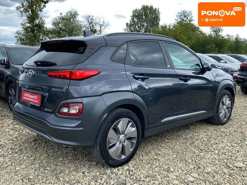 Hyundai Kona, 2020 г., Електро, 69 тыс. км, Внедорожник / Кроссовер, Серый, Сопошин AT-10399932 фото