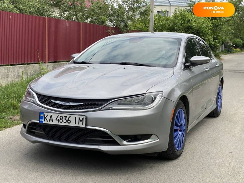 Chrysler 200, 2016, Газ пропан-бутан / Бензин, 3.61 л., 159 тис. км, Седан, Сірий, Київ Cars-Pr-67627 фото