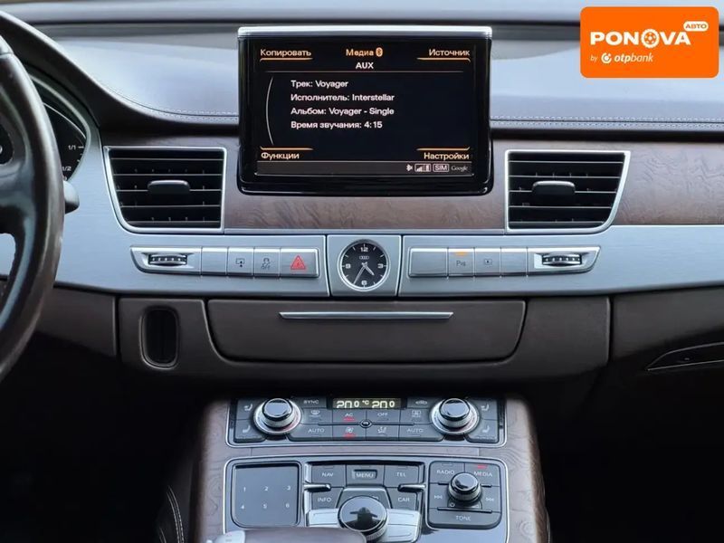 Audi A8, 2010 р., Бензин, 211 тис. км, Седан, Чорний, Дніпро (Дніпропетровськ) AT-10418232 фото