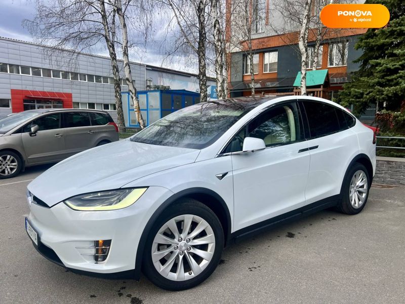 Tesla Model X, 2018, Електро, 39 тис. км, Позашляховик / Кросовер, Білий, Київ Cars-Pr-58990 фото