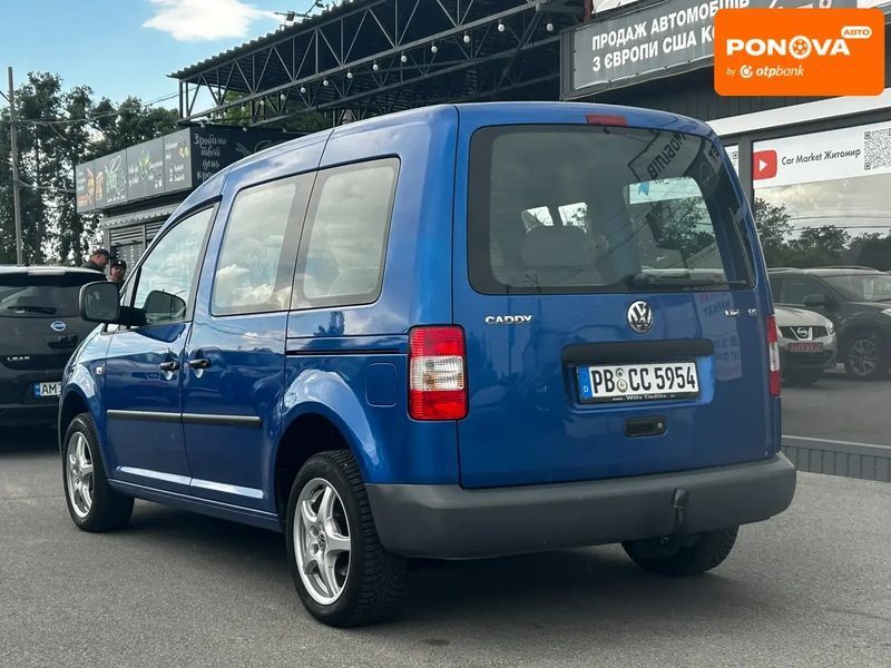 Volkswagen Caddy, 2010 р., Бензин, 134 тис. км, Універсал, Синій, Житомир AT-10418343 фото