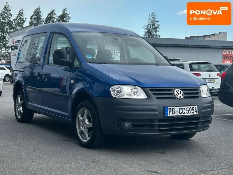 Volkswagen Caddy, 2010 р., Бензин, 134 тис. км, Універсал, Синій, Житомир AT-10418343 фото