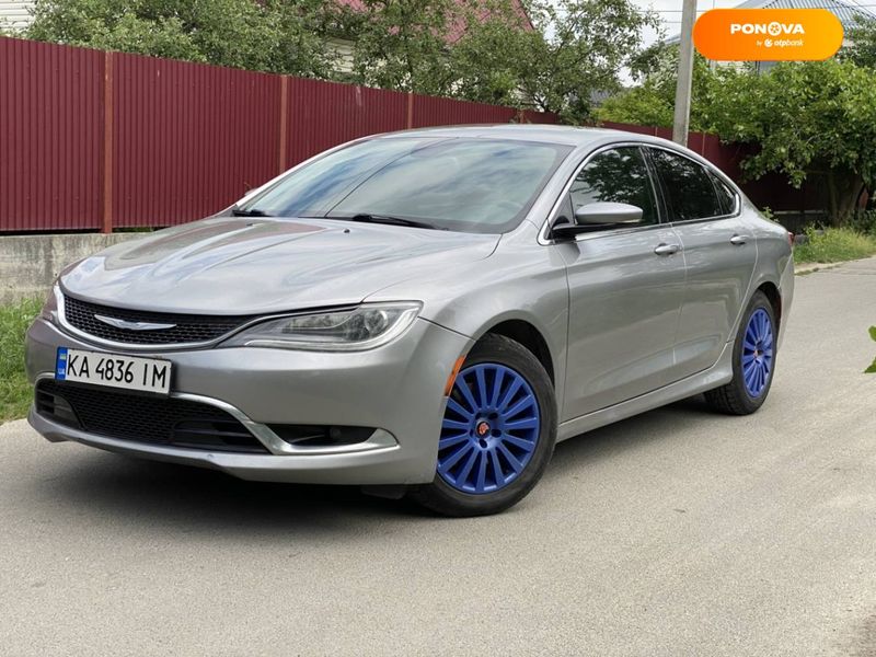 Chrysler 200, 2016, Газ пропан-бутан / Бензин, 3.61 л., 159 тис. км, Седан, Сірий, Київ Cars-Pr-67627 фото