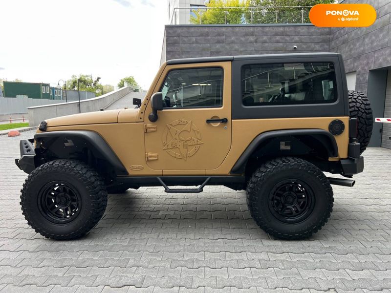 Jeep Wrangler, 2012, Бензин, 3.6 л., 85 тис. км, Позашляховик / Кросовер, Бежевий, Київ 103354 фото