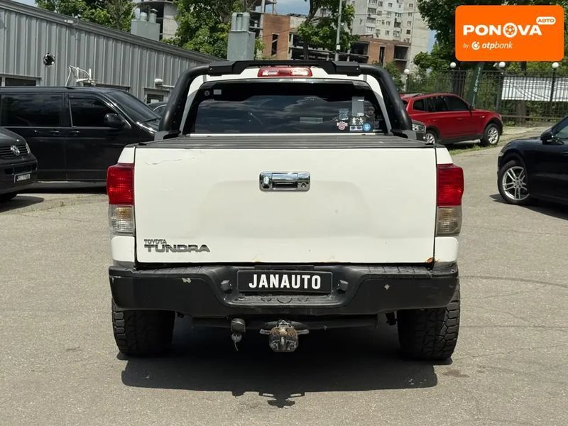 Toyota Tundra, 2010 р., Газ пропан-бутан / Бензин, 187 тис. км, Пікап, Білий, Харків AT-10417933 фото