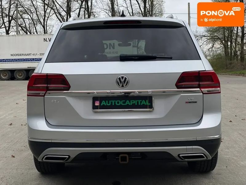 Volkswagen Atlas, 2017 р., Газ пропан-бутан / Бензин, 148 тис. км, Позашляховик / Кросовер, Сірий, Київ AT-10415987 фото