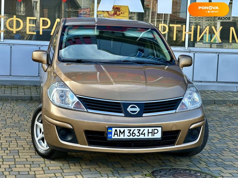 Nissan TIIDA, 2007, Дизель, 1.5 л., 270 тис. км, Седан, Коричневий, Одеса 41871 фото