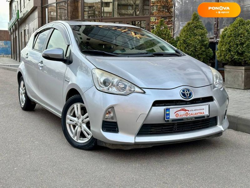 Toyota Aqua, 2013, Гибрид (HEV), 1.5 л., 112 тыс. км, Хетчбек, Серый, Одесса 22616 фото