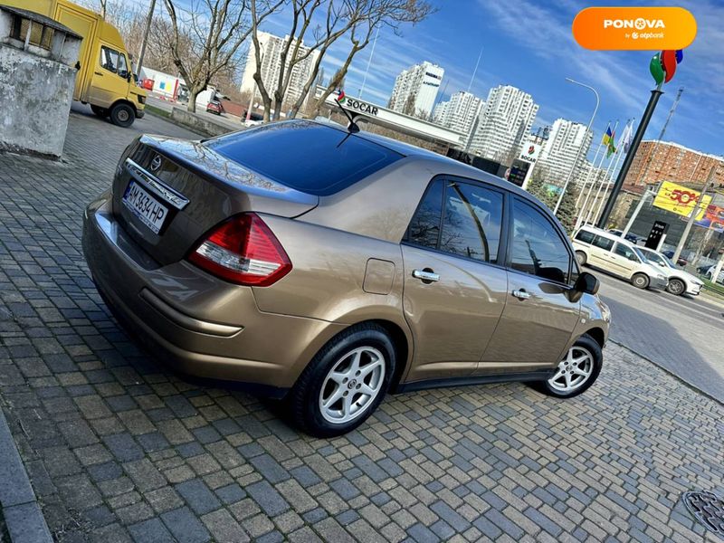 Nissan TIIDA, 2007, Дизель, 1.5 л., 270 тис. км, Седан, Коричневий, Одеса 41871 фото