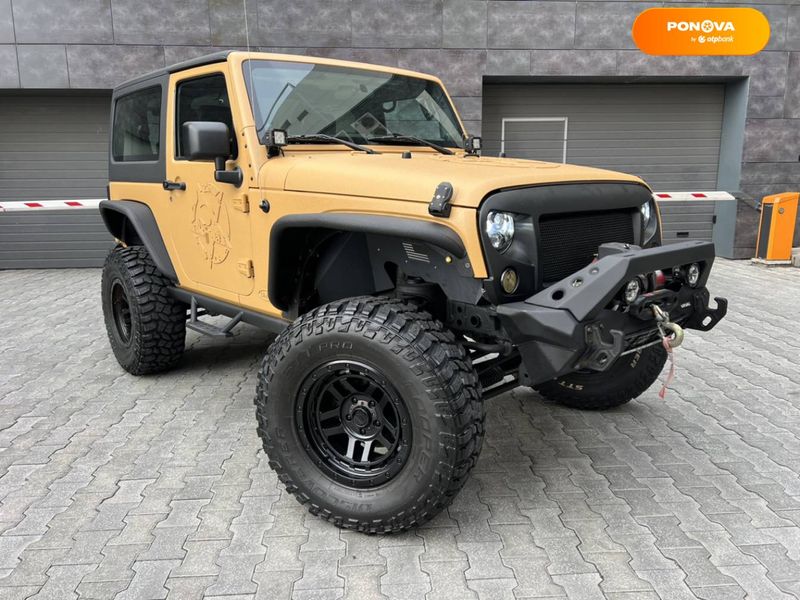 Jeep Wrangler, 2012, Бензин, 3.6 л., 85 тис. км, Позашляховик / Кросовер, Бежевий, Київ 103354 фото